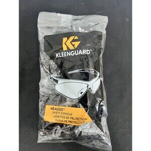 KleenGuard Nemesis Safety Glasses – Clear Lens – Black Frame – NWT – Unopened